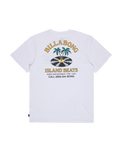 The Billabong Mens Island Beats T-Shirt in White