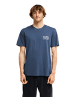 The Billabong Mens Segment T-Shirt in Ombre Blue