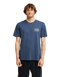 The Billabong Mens Segment T-Shirt in Ombre Blue