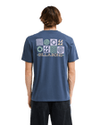 The Billabong Mens Segment T-Shirt in Ombre Blue