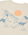 The Billabong Mens Ty Williams Carry On T-Shirt in Oatmeal