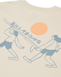 The Billabong Mens Ty Williams Carry On T-Shirt in Oatmeal
