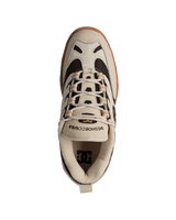 The DC Shoes Mens DC Hybrid OG Shoes in Brown & Gum
