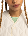 The Element Womens Reija Gilet in Oyster Grey