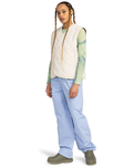 The Element Womens Reija Gilet in Oyster Grey