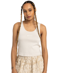 The Element Womens Yarnhill Vest in Oat Milk