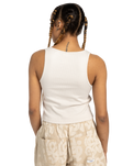 The Element Womens Yarnhill Vest in Oat Milk
