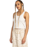 The Element Womens Yarnhill Vest in Oat Milk