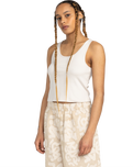 The Element Womens Yarnhill Vest in Oat Milk