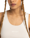 The Element Womens Yarnhill Vest in Oat Milk