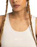 The Element Womens Yarnhill Vest in Oat Milk
