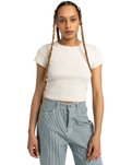The Element Womens Yarnhill T-Shirt in Oatmilk