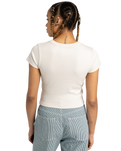 The Element Womens Yarnhill T-Shirt in Oatmilk