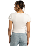 The Element Womens Yarnhill T-Shirt in Oatmilk