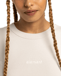 The Element Womens Yarnhill T-Shirt in Oatmilk