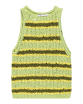 The Element Womens Flip Knit Top in Lettuce, Aurora & Mafly