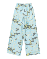 The Element Womens Chillin Trousers in Pop Yellow & Blue