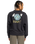 The Element Womens Swirl Flower Sweatshirt in Off Black