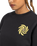 The Element Womens Swirl Flower Sweatshirt in Off Black