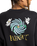 The Element Womens Swirl Flower Sweatshirt in Off Black