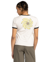 The Element Yarnhill Ringer T-Shirt in Oat Milk | Available at Anns Cottage