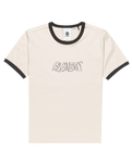 The Element Yarnhill Ringer T-Shirt in Oat Milk | Available at Anns Cottage