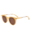 Ella Polarised Sunglasses in Pineapple & Brown