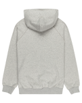 The Element Mens Cornell Crest Hoodie in Mid Grey Heather