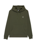 Icon Embroidered Hoodie in Forest Night