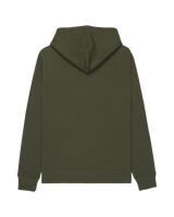 Icon Embroidered Hoodie in Forest Night