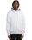 The Element Mens Cornell Classic Zip Hoodie in Mid Grey Heather