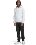 The Element Mens Cornell Classic Zip Hoodie in Mid Grey Heather