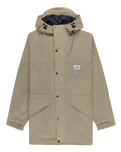 The Element Mens Trekka Parka Jacket in Vintage Khaki
