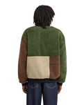The Element Mens Oak Sherpa Jacket in Multi
