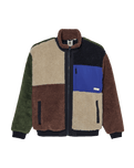 The Element Mens Oak Sherpa Jacket in Multi