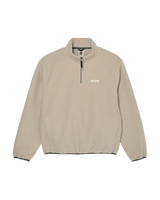 The Element Mens Sefton 1/4 Zip Fleece Jacket in Oatmeal Heather