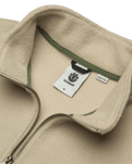 The Element Mens Sefton 1/4 Zip Fleece Jacket in Oatmeal Heather