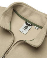 The Element Mens Sefton 1/4 Zip Fleece Jacket in Oatmeal Heather