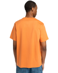 The Element Mens Crail T-Shirt in Coral Gold