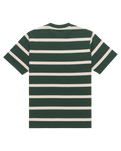 The Element Mens Yacht Club T-Shirt in Oat Milk & Jungle Green