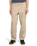 The Element Mens Howland Work Chino Trousers in Aluminium
