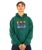 The Element Mens Trekka Hoodie in Dark Green