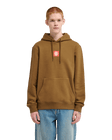 The Element Mens Square Hoodie in Sepia