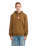 The Element Mens Square Hoodie in Sepia