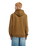 The Element Mens Square Hoodie in Sepia