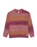 The Element Mens Terry Gradient Jumper in Apple Butter Gradient