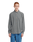 The Element Mens Button Down Regular Flannel Shirt in Gingham Checks
