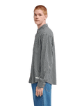 The Element Mens Button Down Regular Flannel Shirt in Gingham Checks