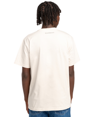 The Element Mens Detroit T-Shirt in Oat Milk