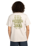 The Element Mens Timber Skeleton Gang T-Shirt in Oat Milk